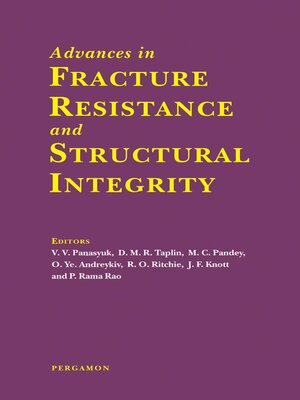 cover image of Advances in Fracture Resistance and Structural Integrity